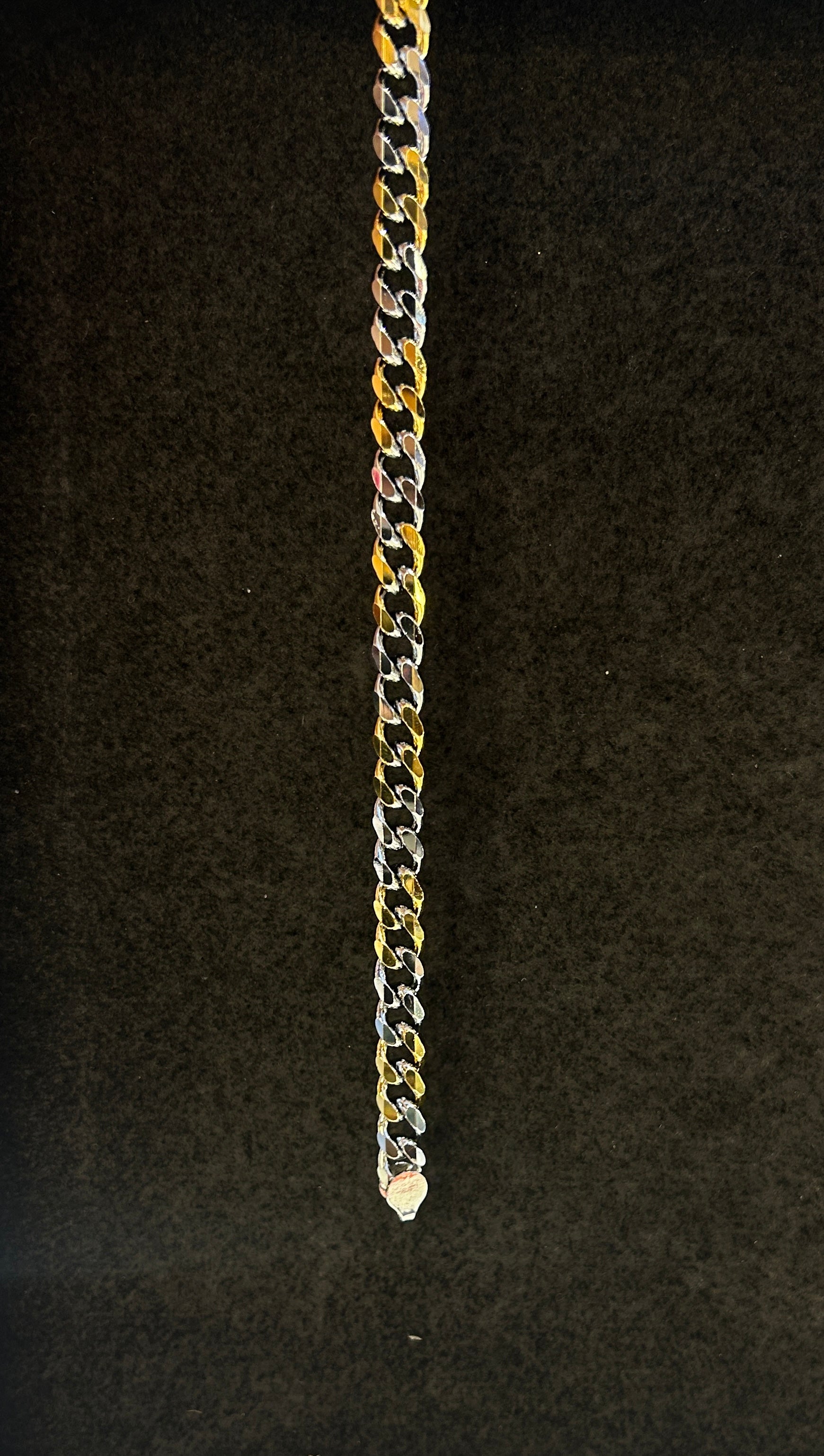 Men’s light cuban bracelet